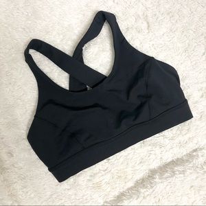 Lululemon Black Sports Bra Size 10